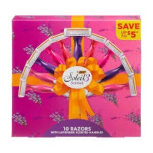 NIB BIC  Soleil 3 Scented  Manual Razors, 10 Count, Assorted Colors